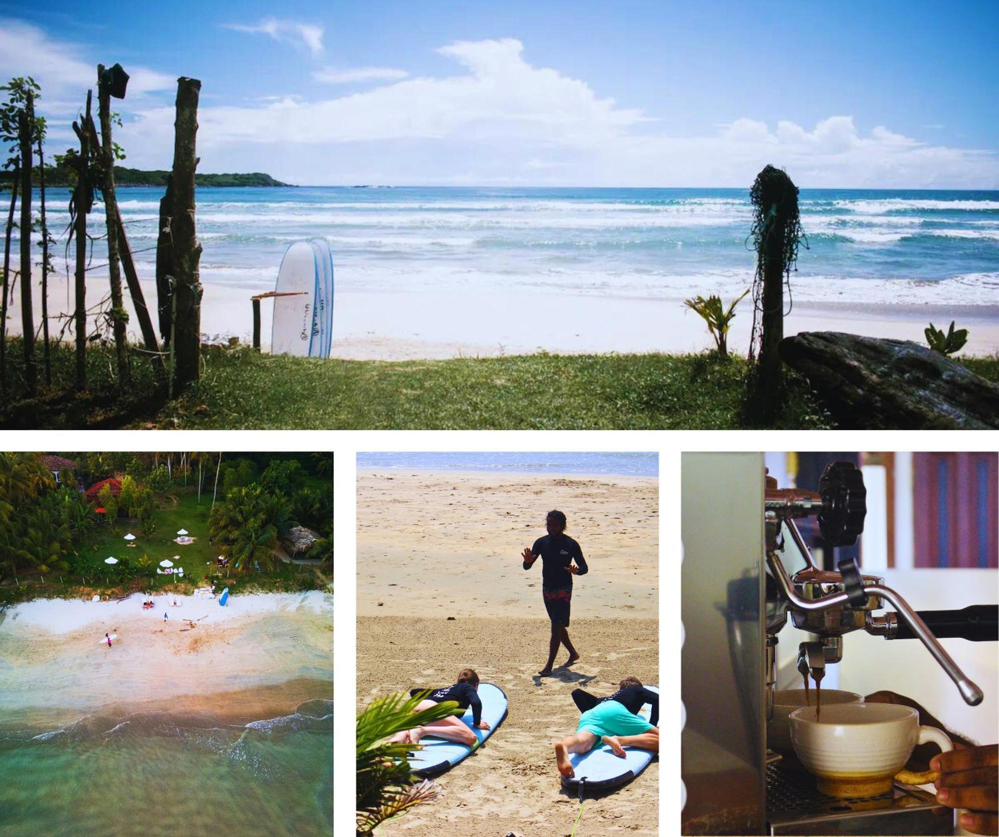 Calma - Surf, Yoga & Coffee On A Private Beach Діквелла Екстер'єр фото