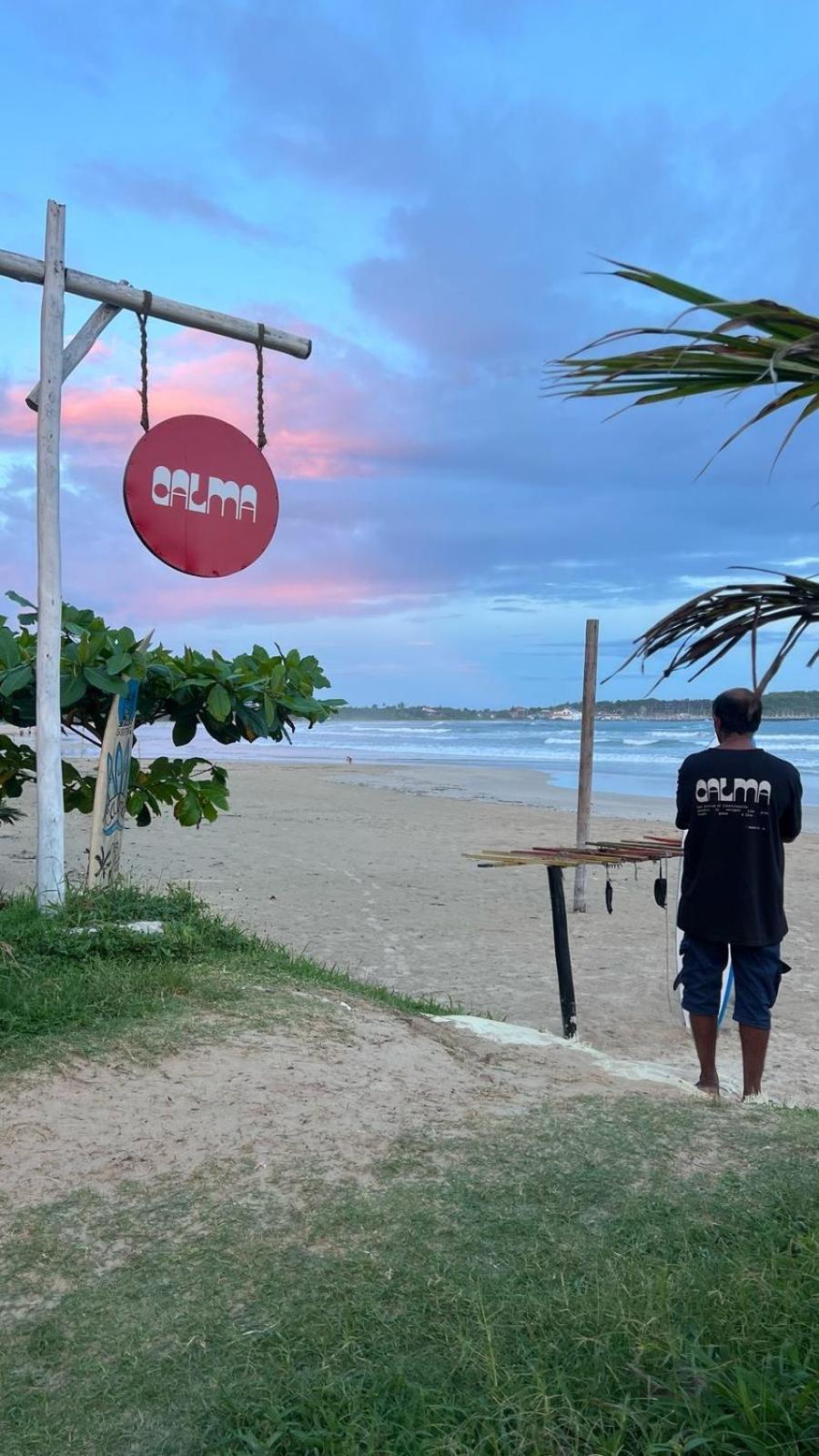 Calma - Surf, Yoga & Coffee On A Private Beach Діквелла Екстер'єр фото
